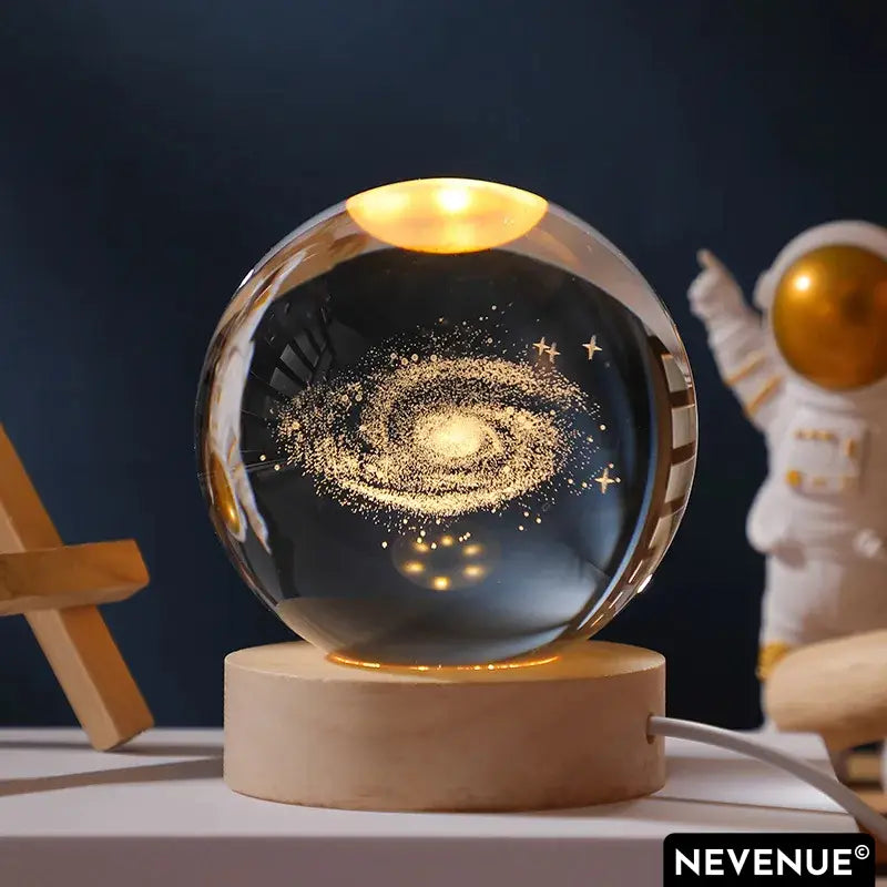 NEVENUE® - Cosmic Crystal Sphere - Pack of 2