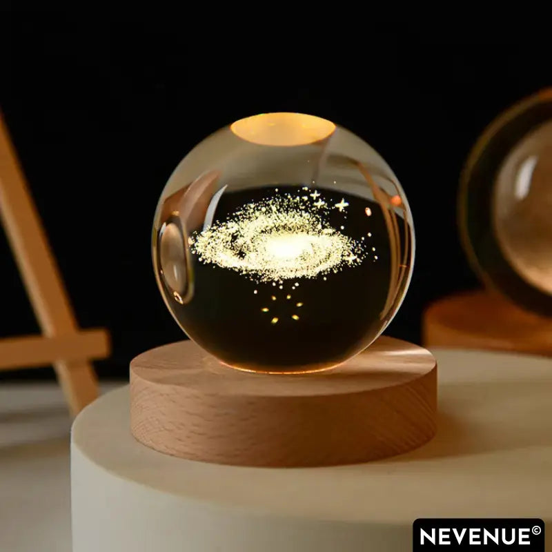 NEVENUE® - Cosmic Crystal Sphere - Pack of 2