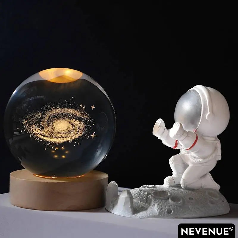 NEVENUE® - Cosmic Crystal Sphere - Pack of 2