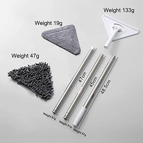 Rotatable Triangle Mop with Long Handle - Nevenue India