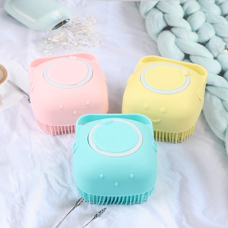 Silicon Bath Brush (Set of 3) - Nevenue India